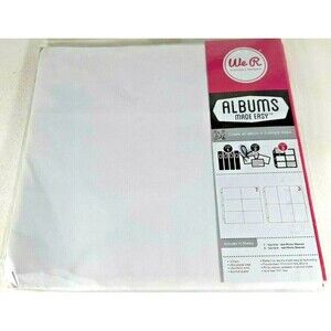 NEW Albums Made Easy Create an Album in 3 Easy Steps 12" x 12" Ten Pack by We R